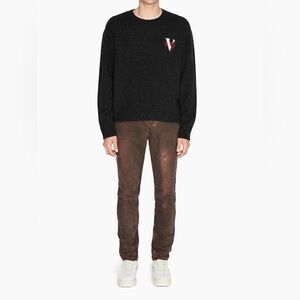 NWT Men VAYDER Tapered fit Jeans distressed color Benozzo street punk Y2K Sz 33